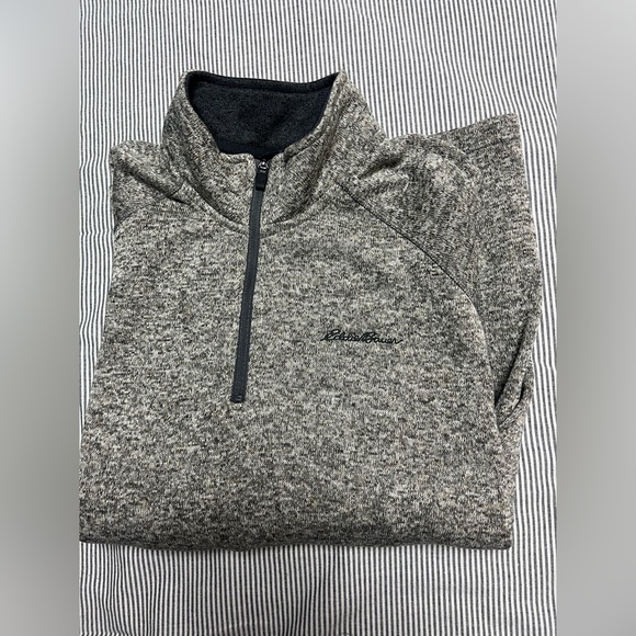 Eddie Bauer Heathered Zip Pullover XXL - Picture 1 of 3